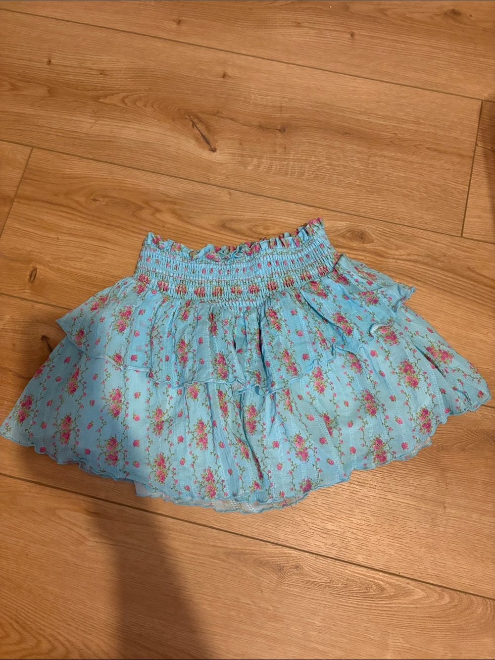 KatieJ NYC size XS girls floral skirt